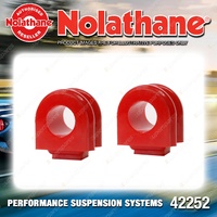 Nolathane Rear Sway bar mount bushing for Holden Astra LD Premium Quality