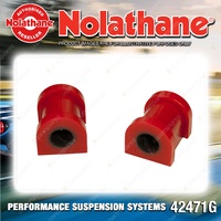 Nolathane Front Sway bar mount bushing 19mm for Nissan Patrol GQ Y60 87-97