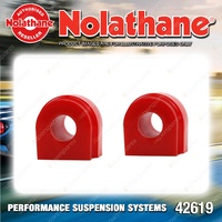 Nolathane Rear Sway bar mount bushing 19mm for Seat Altea MK1 (TYP 5P)