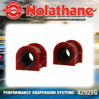 Nolathane Rear Sway bar mount bushing 21mm for Toyota Prado GRJ KDJ KZJ RZJ 120