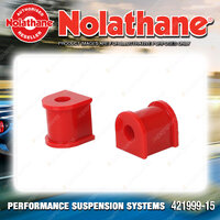 Nolathane Sway bar mount bushing 15mm for Universal Products Premium Quality
