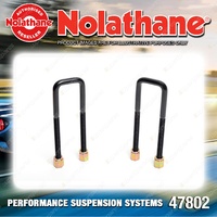 Nolathane Rear Spring u bolt kit 47802 for Trailer Trailer - Premium Quality