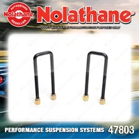 Nolathane Rear Spring u bolt kit 47803 for Trailer Trailer - Premium Quality
