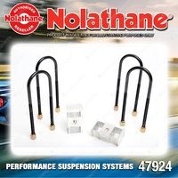 Nolathane Rear Lowering block kit 1.5" for Foton Tunland P201 Premium Quality
