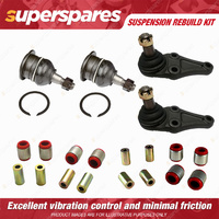 Lower & Upper Control Arm Bush + Ball Joint kit for MITSUBISHI CHALLENGER PB PC