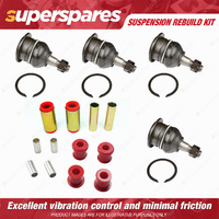 Lower & Upper Control Arm Inner Bush Ball Joint kit for NISSAN 720 CG URVAN E23