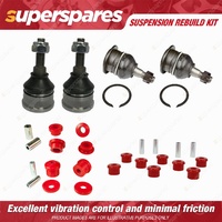 Lower & Upper Control Arm Bush + Ball Joint kit for FALCON BA BF AU FAIRLANE AU