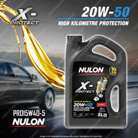 Nulon X-Protect 20W-50 High KM Protection Eng Oil 5L PRO20W50-5 Ref PM20W50-5