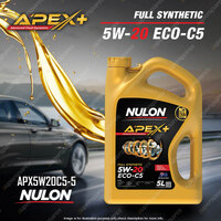 Nulon Full Synthetic APEX+ 5W-20 ECO-C5 Engine Oil 5L APX5W20C5-5