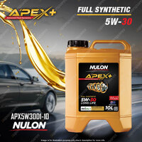 Nulon APEX+ Full SYN 5W-30 Long Life Engine Oil APX5W30D1-10 Refer SYN5W30-10