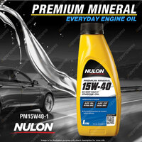 Nulon Premium Mineral 15W-40 Everyday Engine Oil 1L PM15W40-1 1 Litre