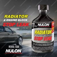 Nulon Radiator & Engine Block Stop Leak 500ML REBSL-500 Quality Guarantee