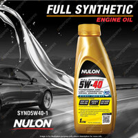 Nulon Full Synthetic 5W-40 Passenger and Light Commercial Diesel Engine Oil 1L