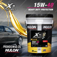 Nulon X-Protect Diesel 15W-40 HD Protection 20L PROHD15W40-20 Ref HP15W40-20