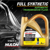 Nulon Full Synthetic Multi Vehicle Automatic Transmission Fluid 4L SYNATF-4