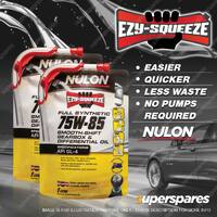 2L Nulon EZY-SQUEEZE Full Synthetic Manual Gearbox Transaxle Oil SYN75W85