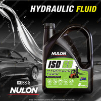 Nulon ISO 68 Hydraulic Fluid 5L ISO68-5 5 Litres Quality Guarantee