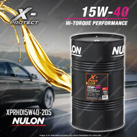 Nulon X-PRO 15W-40 Hi-Torque Performance Eng Oil XPRHD15W40-205 Ref SSD15W40-205