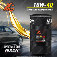 Nulon X-PRO 10W-40 Long Life Performance Eng. Oil XPR10W40-205 Ref SEM10W40-205
