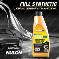Nulon Full Synthetic Smooth Shift Manual Gearbox & Transaxle Oil 1L SYN75W90-1
