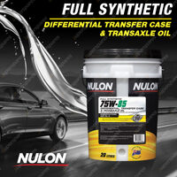 Nulon EZY-SQUEEZE Full SYN 75W85 Differential Transfer Case Transaxle Oil 20L