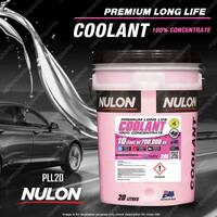 Nulon Pink Premium Long Life Coolant 100% Concentrate 20 Litres PLL20