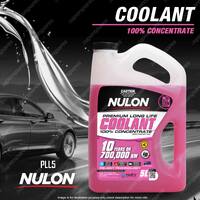 Nulon Pink Premium Long Life Coolant 100% Concentrate 5 Litres PLL5