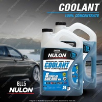 2 x Nulon Blue Long Life Coolant 100% Concentrated Coolant 5L BLL5