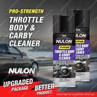 2 x Nulon Pro-Strength Throttle Body and Carby Cleaner 400g Can CARB400
