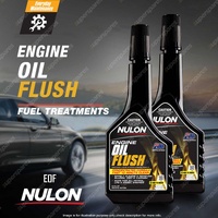 2 x Nulon Engine Oil Flush Extends Engine Life 300ml EOF Fast Clean