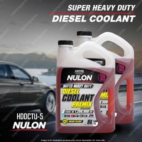 2 Pack Nulon Super Heavy Duty Diesel Coolant Premix Top-Up HDDCTU 5 Litre