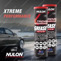 2 x Nulon Xtreme Performance Grease with PTFE 450g Cartridge L80-C