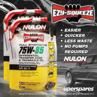 2 x Nulon EZY-SQUEEZE Full SYN 75W-85 Differential Transfer Case Transaxle Oil