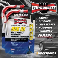 2 x Nulon EZY-SQUEEZE Premium Mineral Automatic Transmission Fluid 1L NDEX3-1E