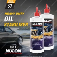 2 x Nulon Heavy Duty Oil Stabliser 1 Litre NOS-1 High Quality Guarantee