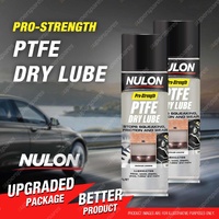 2 x Nulon Pro-Strength PTFE Dry Lube Prevents The Accumulation Of Dust Or Dirt