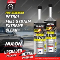 2 x Nulon Pro-Strength Petrol Fuel System Extreme Clean 500ml TFSC Upgrade PEC