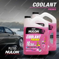 2 x Nulon Pink Premium Long Life Coolant Premix 5L PLLTU5 Quality Guarantee