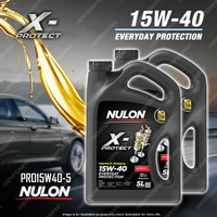 2x Nulon X-Protect 15W-40 Everyday Protection Engine Oil 5L PRO15W40 Ref PM15W40