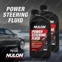 2 x Nulon Mineral Power Steering Fluid 500ml PSF500 Quality Guarantee