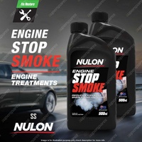 2 Pack Nulon Hi-Tech Long-chain Polymer Engine Stop Smoke 500ml SS