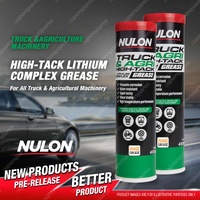 2 x Nulon Truck and Agriculture Machinery High-Tack Lithium Complex Grease 450g