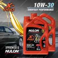 2 x Nulon X-PRO 10W-30 Everyday Performance Engine Oil 5L XPR10W30 Ref HT10W30