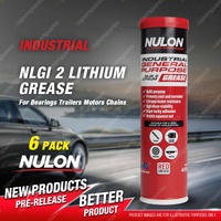 6 x Nulon Industrial General Purpose NLGI 2 Lithium Grease 450g GPIG-C