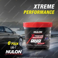 6 x Nulon Xtreme Performance Grease with PTFE 450g Tub L80-T Quality Guarantee