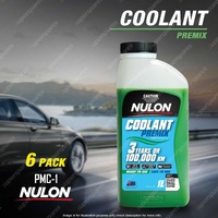 6 x Nulon Premix Coolant Full Corrosion Protection 1L PMC-1 Quality Guarantee