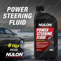 6 x Nulon Mineral Power Steering Fluid 500ml PSF500 Quality Guarantee