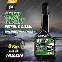 6x Nulon Stop-Start Engine Treatment Suits Petrol & Diesel Engine 300ml SSET-300