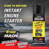 6 x Nulon Pro-Strength Start Ya Bastard Instant Engine Starter 150g can SYB150