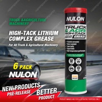 6 x Nulon Truck and Agriculture Machinery High-Tack Lithium Complex Grease 450g